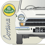 Lotus Cortina MkI 1964-66 Coaster 7
